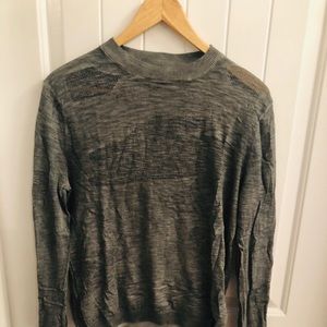 Guess grey see through sweater